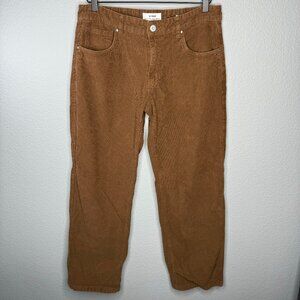 Cotton On Brown Denim - Cord Low Rise Straight Jean
